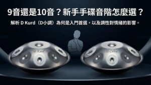 新手的第一顆手碟：該選 9 音還是 10 音？D 小調還是其它調性？